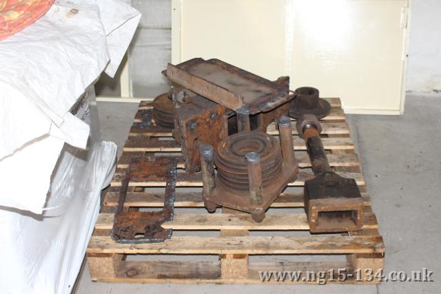And the removed sections. (Photo: Laurence Armstrong)
