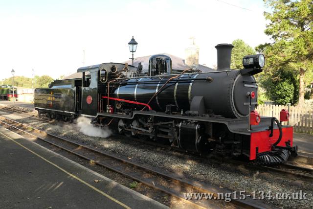 No.134 in the platform at Dinas. (Photo: Laurence Armstrong)