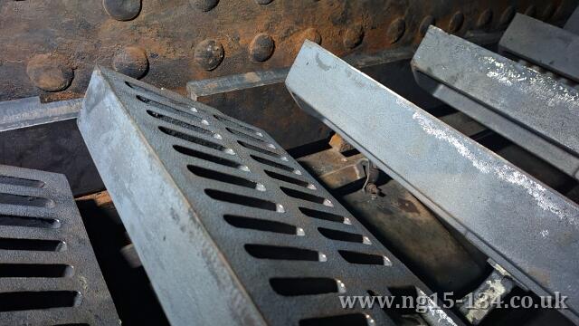 The new grate having been fitted (Photo: Laurence Armstrong)