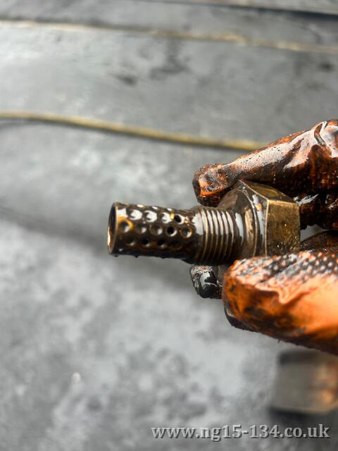 The drain cock filter being cleaned (Photo: Ben Abbott)